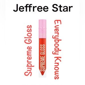 Jeffree Star Supreme Gloss - Everybody Knows (BNIB)